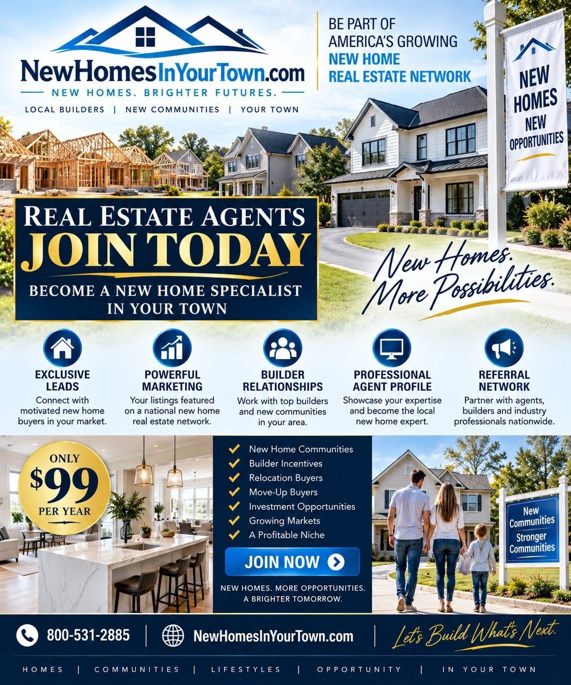 Join NewHomesInYourTown.com as a new homes real estate agent